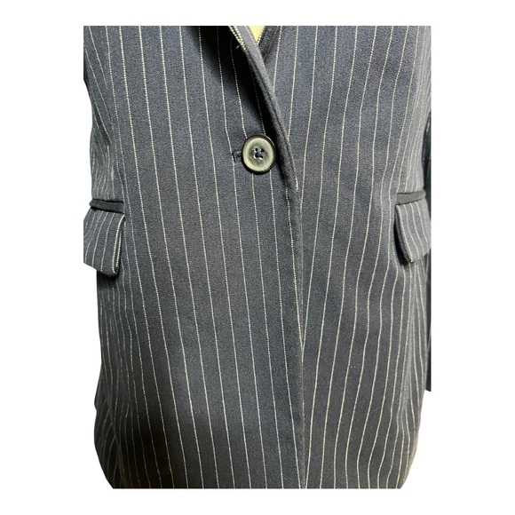 Banana Republic Pinstripe Blazer Jacket - Womens Size 8 - Picture 6 of 12